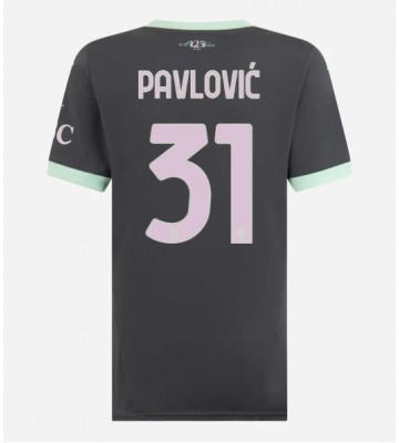 AC Milan Strahinja Pavlovic #31 Tredje Tröja Dam 2024-25 Kortärmad